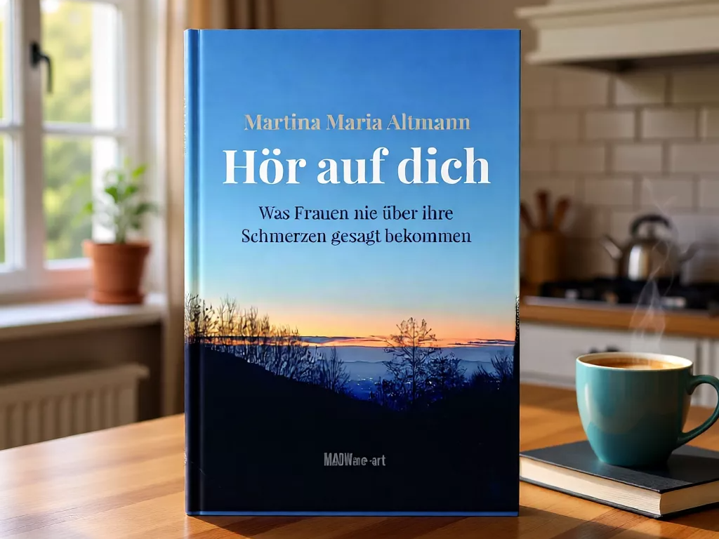Buchcover "Hör auf dich" von Martina Maria Altmann – E-Book über Endometriose-Erfahrungen