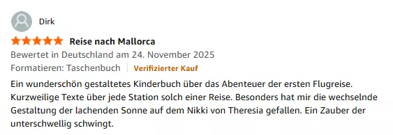 Rezension von Dirk auf Amazon