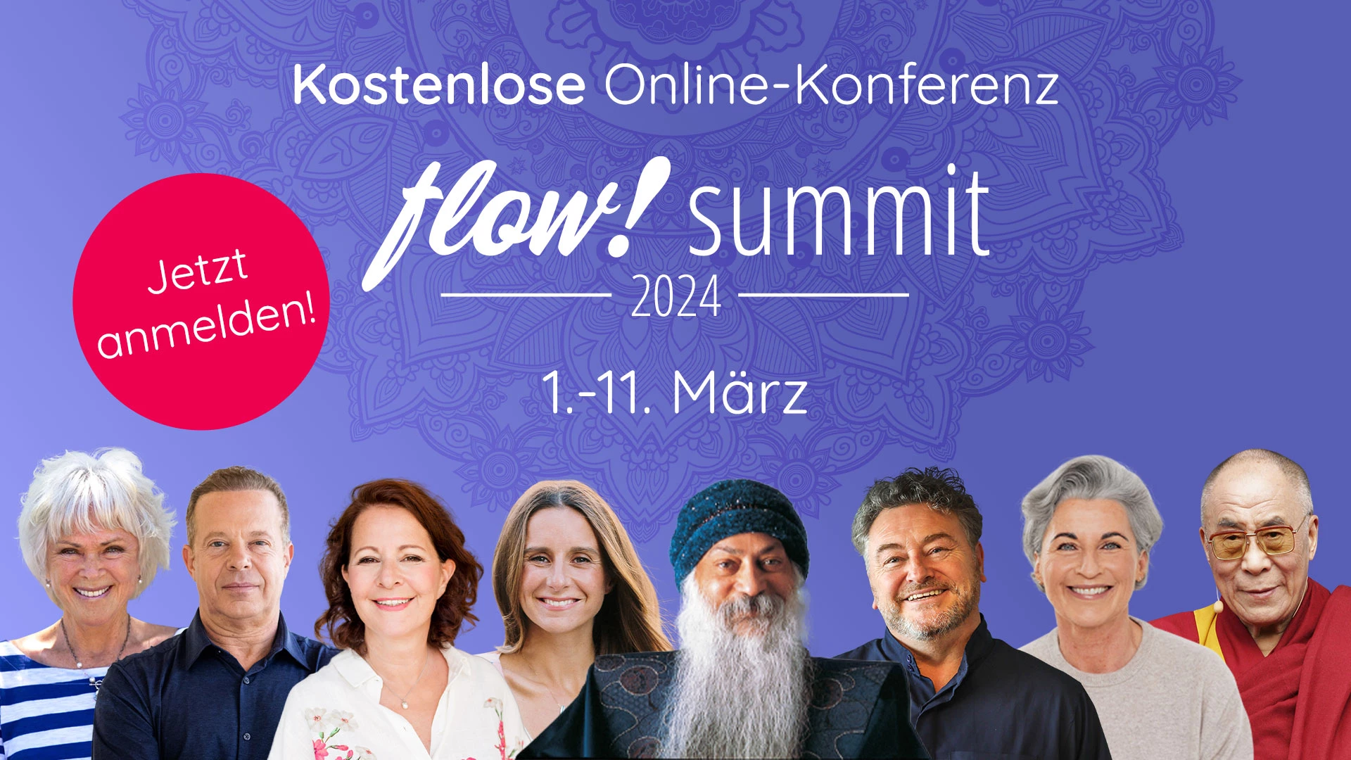 Online Kongress flow!summit 2024 - Dein Weg zu spirituellem Wachstum und innerem Flow